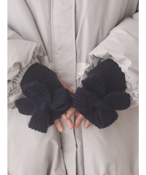 りぼんりぼんニットグローブ