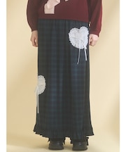 message heart skirt