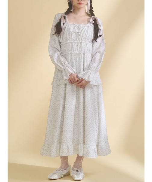 petit flower ribbonワンピース