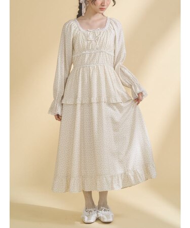 petit flower ribbonワンピース