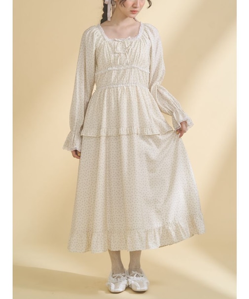 petit flower ribbonワンピース