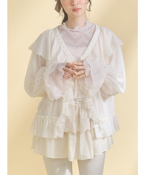 シアーフリルボレロ