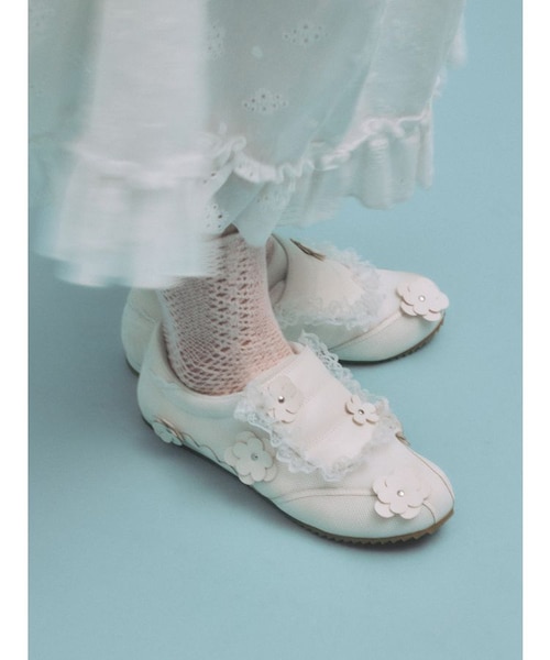 お花いっぱいフラットスニーカー｜メリージェニーの通販｜&mall