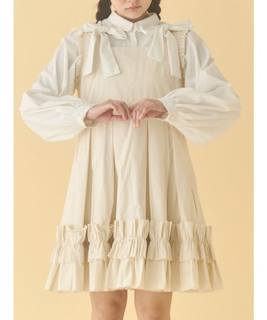 double ribbon blouse