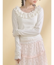 romantic frill tops