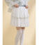カットティアードミニスカート