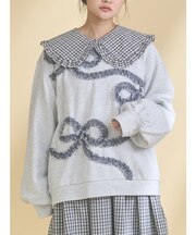 くるくるリボンスウェット