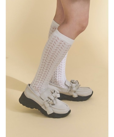 ribbonプラットフォームスニーカー