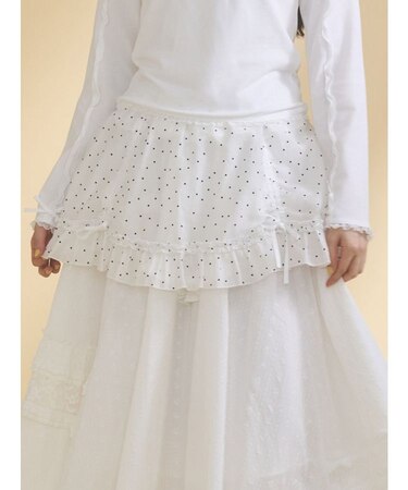 airy lace apron