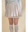 flowerアソートプリーツミニスカート