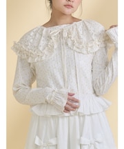 lace frill collar