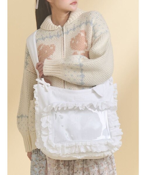 frill frillぬい活バッグ｜メリージェニーの通販｜&mall（アンドモール