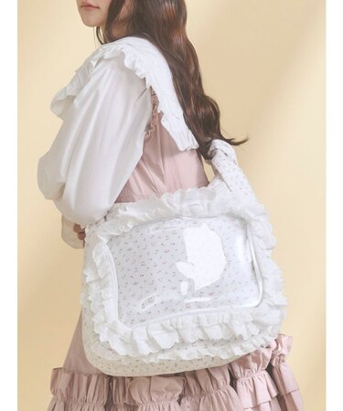 frill frillぬい活バッグ