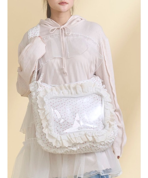 frill frillぬい活バッグ
