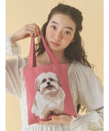 おすわりモコゾウニットbag