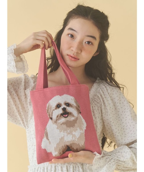 おすわりモコゾウニットbag