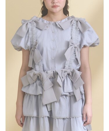 Tulle ribbon harness