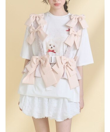 Tulle ribbon harness