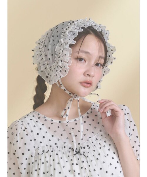 petit flowerフロッキーヘッドドレス｜メリージェニーの通販｜&mall