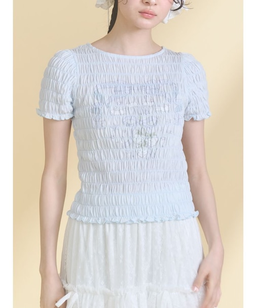 おどるうさぎのシャーリングTee