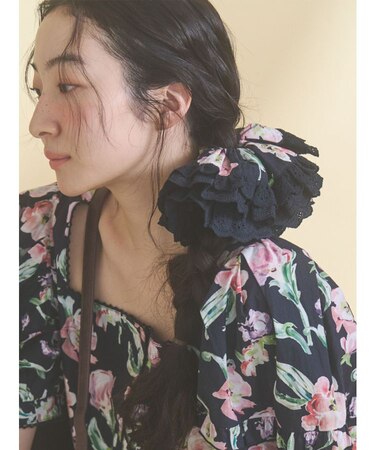 flowerレースシュシュ