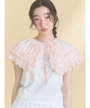 sheer frill 2wayつけ襟