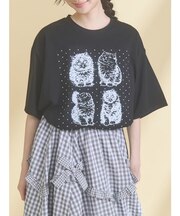 pindot cat tee