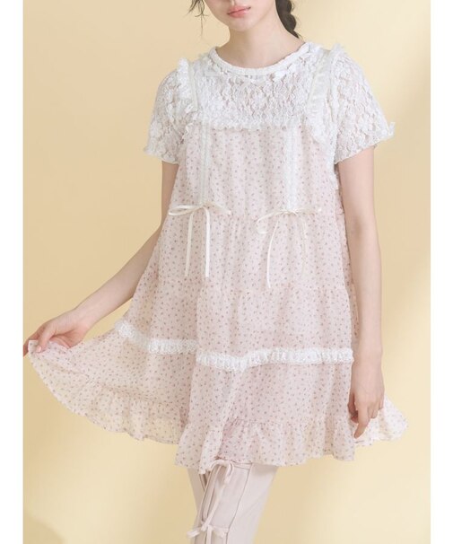 シアーレイヤードベビードール