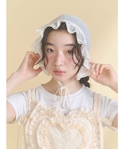 シアーギャザーボンネット