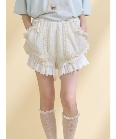 レースポケットかぼちゃパンツ