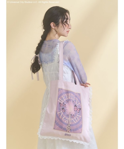 WICKED』 Lace Tote Bag｜メリージェニーの通販｜&mall（アンドモール