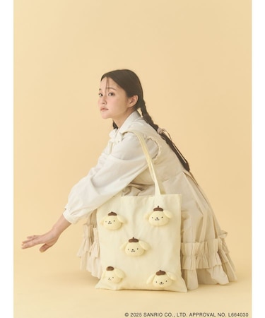 もこもこポムポムプリントート