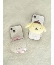 もこもこポムポムプリンスマホグリップ