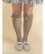 靴下屋×merry jenny flower lace knit sock