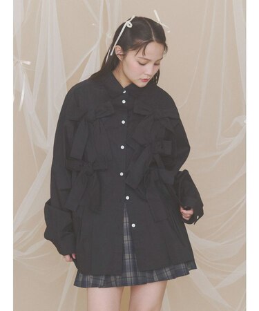 bon bon ribbon shirt