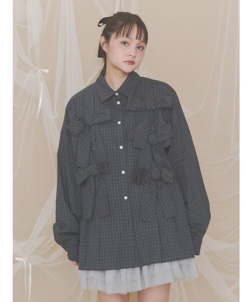 bon bon ribbon shirt