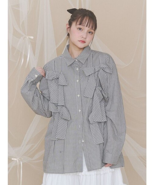 bon bon ribbon shirt