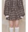 リボンチェックプリーツスカート