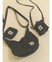 ribbon square pouch