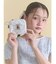 ribbon square pouch
