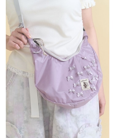 ribbon shoulder bag
