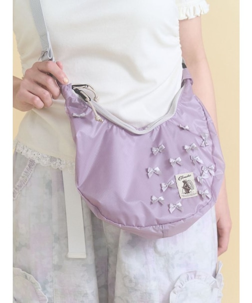 ribbon shoulder bag