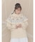 bear yoke knit tops