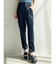 クレープテーパードパンツ【セットアップ着用可能】