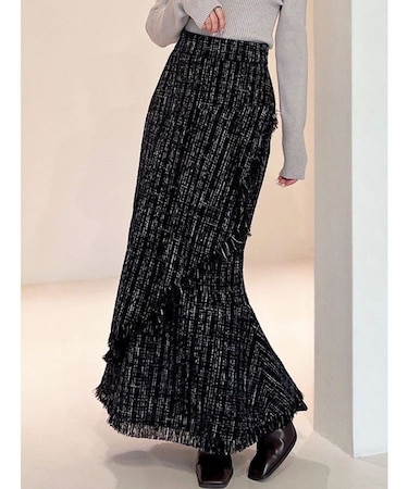 イレヘムツイードマーメイドスカート