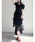ヘムラッフルアシメワンピース