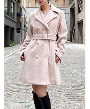 シャギーミディコート