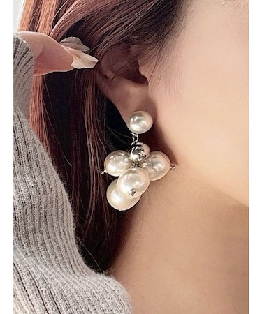 ランダムパールピアス