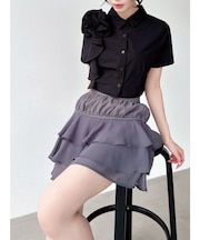 フリルミニスカート