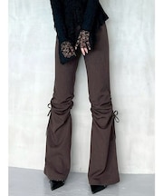 ポイントギャザースリムパンツ